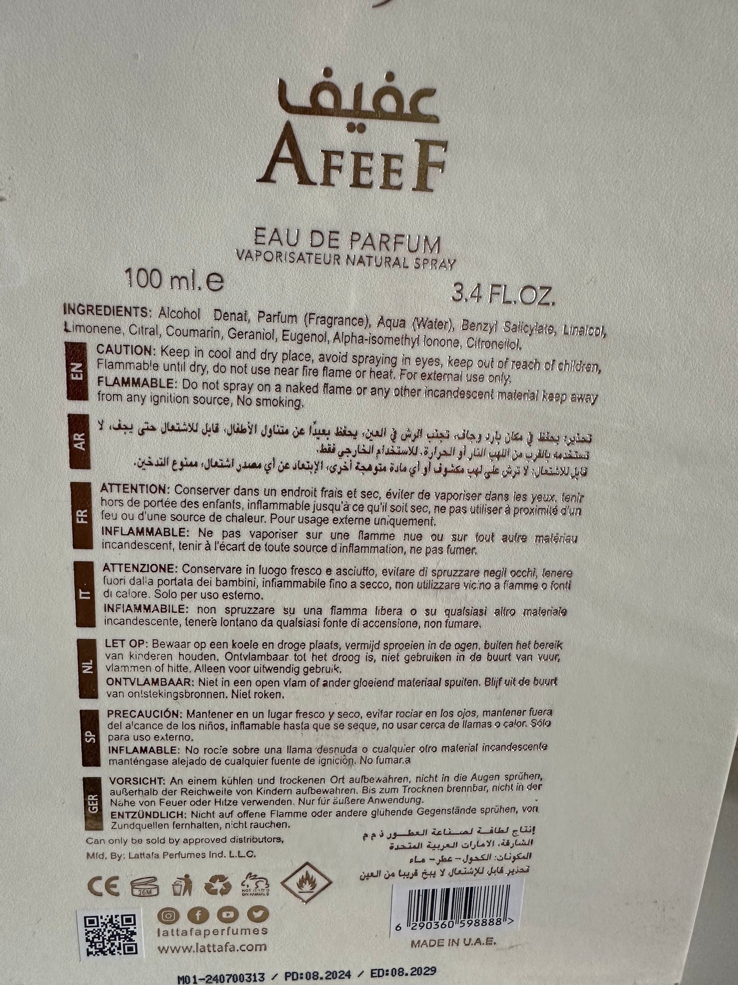 Afeef by Lattafa